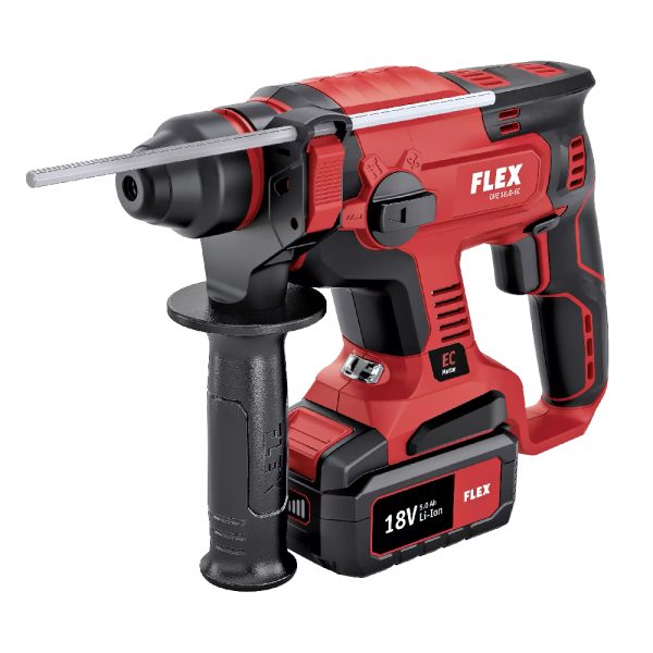 FLEX CHE 18.0-EC/5.0 SET-AKÜLÜ DARBELİ KIRICI DELİCİ (461768)